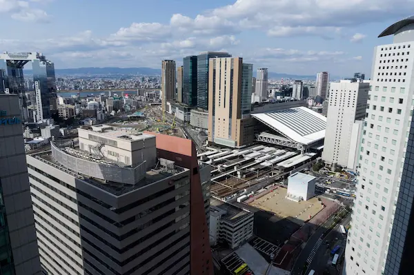 View, Ritz Carlton Osaka